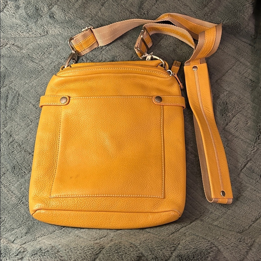 Soprano Mustard Crossbody Bag - Picture 3 of 5